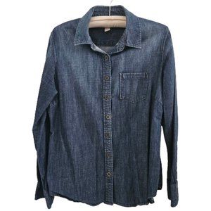 Banana Republic Denim Button Down Shirt, SZ: M